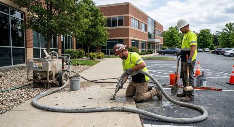 Concrete Leveling Service